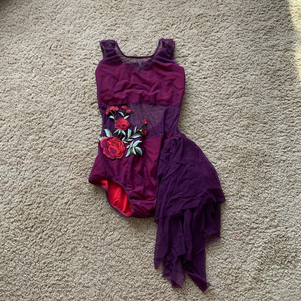 beautiful custom made dance costume